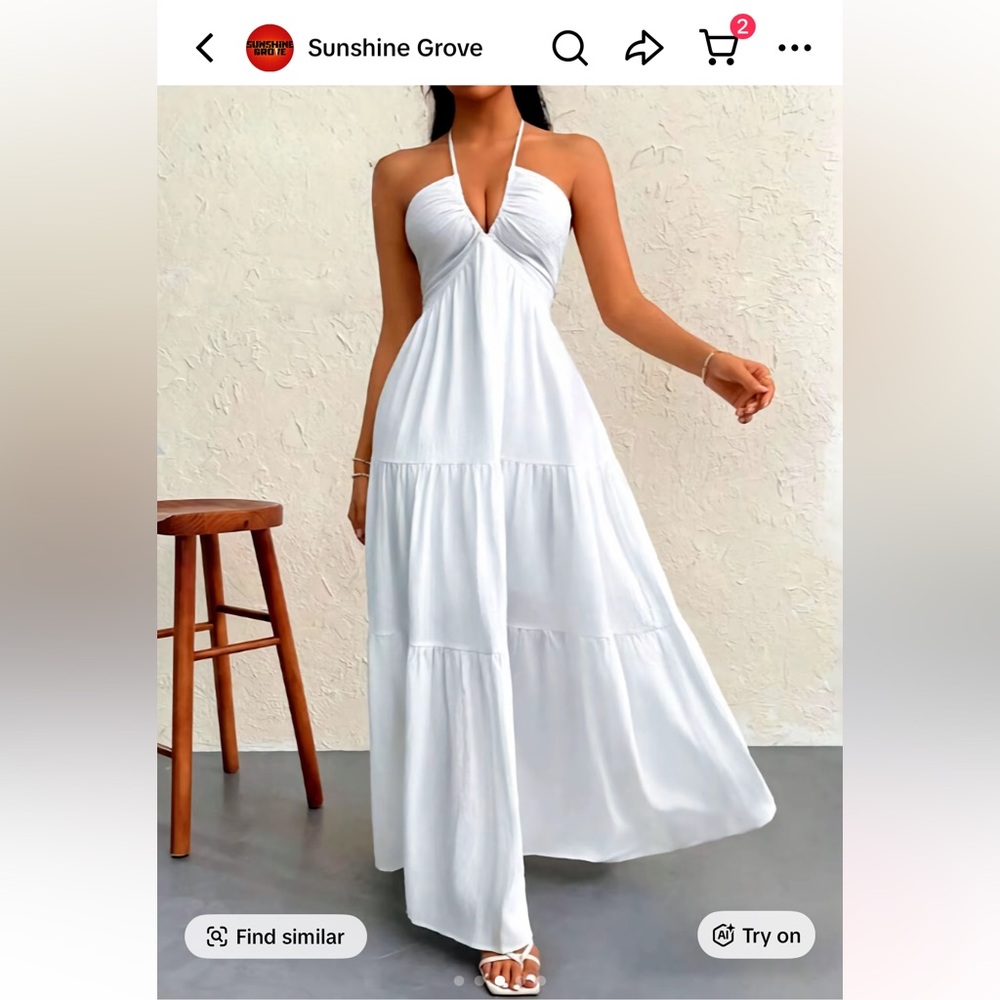 Women’s White Dress